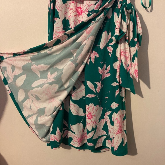 Eliza J Wrap Dress - Picture 2 of 9